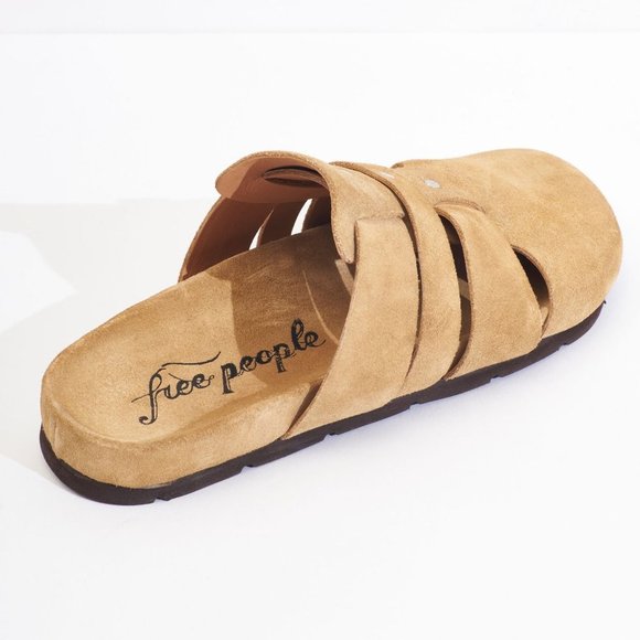 NWT Free People Sunday Season Footbed / Sand - Picture 3 of 5